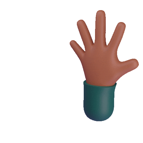 3D Hand Sticker