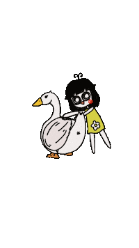 Fun Duck Sticker