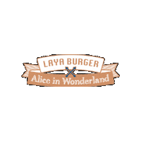 layaburger brunch alice wonderland laya Sticker