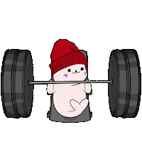 Work Out Fun Sticker by Sappy Seals Community
