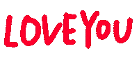 Love You Heart Sticker by haenaillust