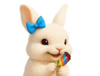 Surprise Bunny Sticker