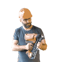 Angry Hilti Sticker by Stavario