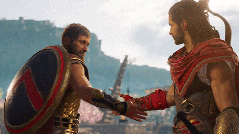 Friendship Greeting GIF by Assassin's Creed