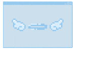 8Bit Error Sticker by ililil