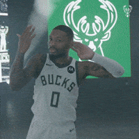 Dame Getup GIF by Milwaukee Bucks