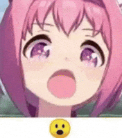 Shocked Anime Girl GIF