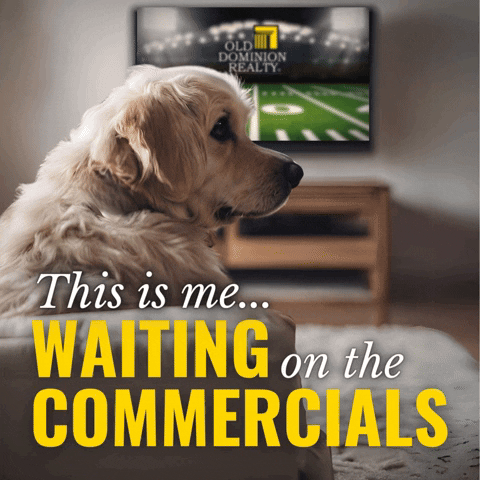 Super Bowl Waiting GIF by Old Dominion Realty