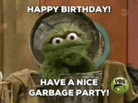 happy birthday party GIF by chuber channel