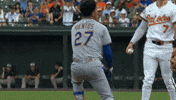 Celebration Baseball GIF by New York Mets