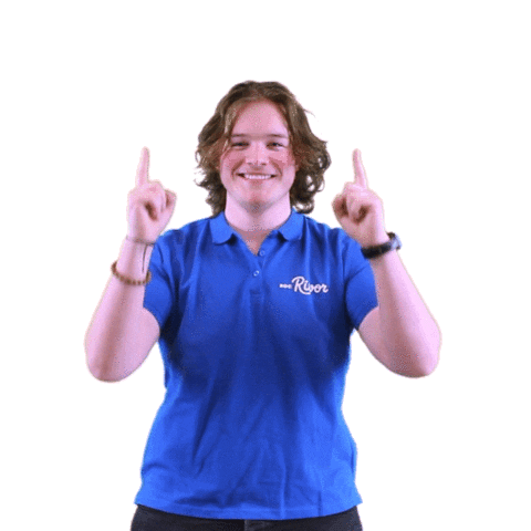 Look Click Here Sticker by ROC Rivor