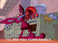 nickrewind nicksplat aaahh real monsters GIF