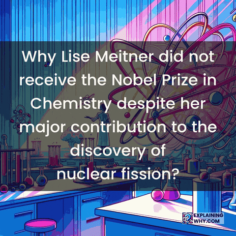 Lise Meitner Chemistry GIF by ExplainingWhy.com