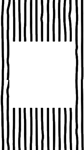 Frame Stripes Sticker by madebywar