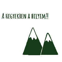 Mountain Naturelover Sticker