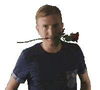 eyes love Sticker by Stefan Büsser