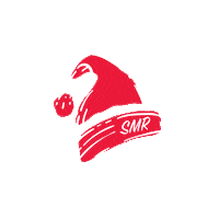 Santa Hat Christmas Sticker by SMR Days
