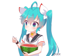 National Watermelon Day GIF