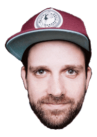 face head Sticker by DJ Steve Clash