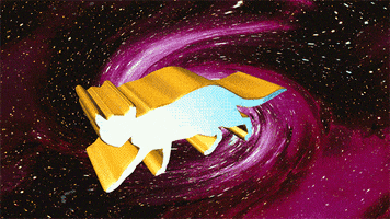 space cat GIF by Trolli