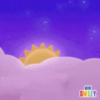 Good Morning Smile GIF by Mini Smiley