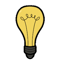 Idea Lamp Sticker