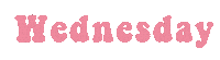 Wednesday Morning Lettering Sticker