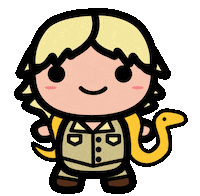 Steve Irwin Love Sticker