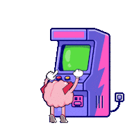 Crypto Arcade Sticker by BigBrains