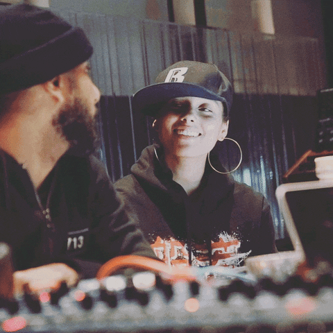 Swizz Beatz Kiss GIF by Alicia Keys