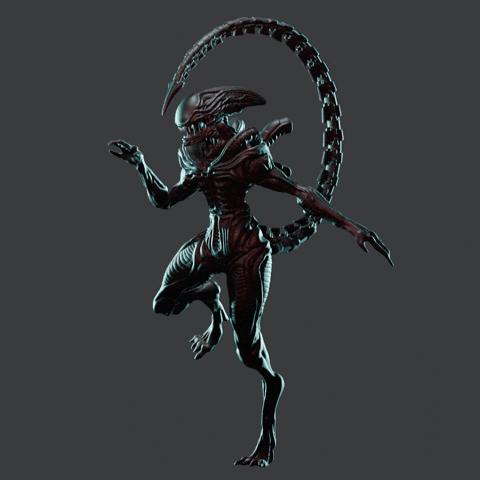 Alien Resurrection 3D GIF