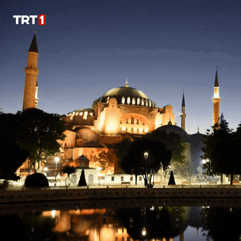 Hagia Sophia Art GIF by TRT