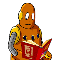 Mona Lisa Art Sticker by BrainPOP