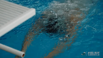 athletics swimming GIF by GreenWave