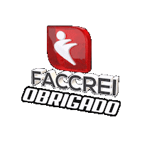 faccrei obrigado faccrei faculdadecristorei Sticker