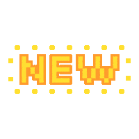 Pixel Post Sticker