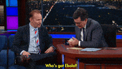 Stephen Colbert Eww GIF by The Late Show With Stephen Colbert