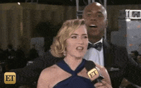 kate winslet photobomb GIF by Entertainment Tonight
