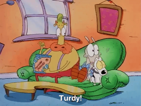 rockos modern life nicksplat GIF