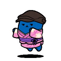 Carlos Azuki Sticker by Lavio