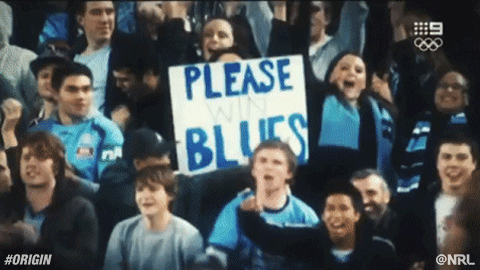 rugby league fans GIF by NRL