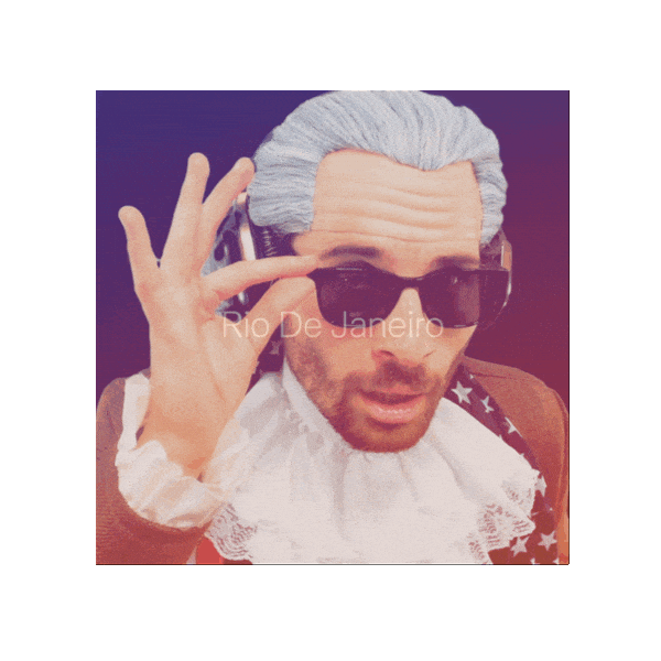 Leaning In Rio De Janeiro Sticker