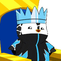 Hello Kitty Queen Sticker by Pudgy Penguins