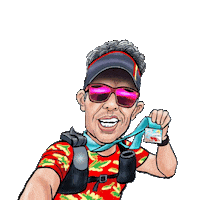 Half Marathon Running Sticker by eBibs