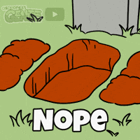 No Go Na GIF by Christophers Genie