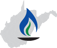 hope flame gas west virginia wv Sticker