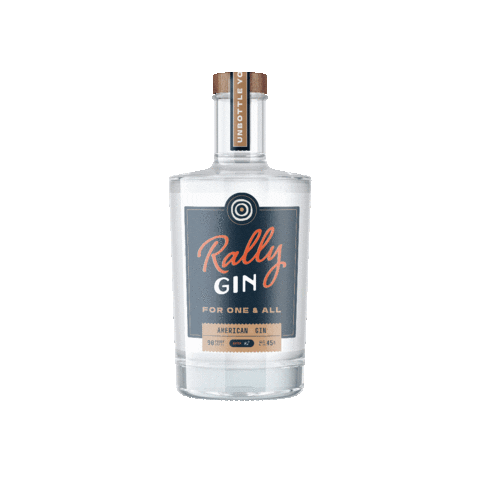 DrinkRallyGin giphygifmaker gin blackowned rallygin Sticker