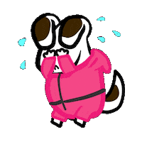 Dog Guard Sticker by Poku Meow