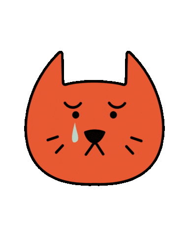 Sad Broken Heart Sticker by Marcel Katz / The Art Plug