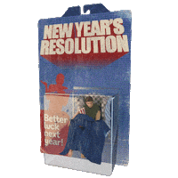 New Year 3D Sticker by Bubble Punk